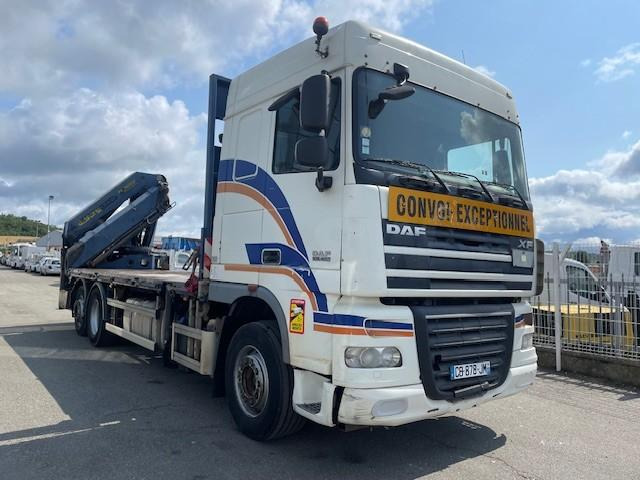 DAF XF105 460 - 드롭사이드/ 플랫베드 트럭, 크레인 트럭 : 사진 2 DAF XF105 460 - 드롭사이드/ 플랫베드 트럭, 크레인 트럭 : 사진 2
