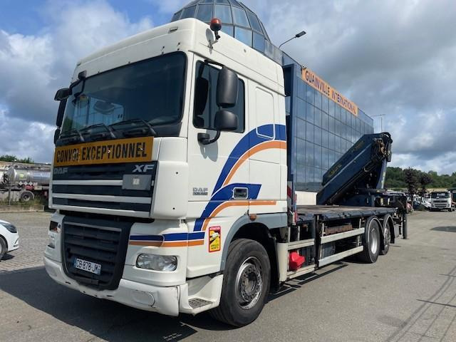 DAF XF105 460 - 드롭사이드/ 플랫베드 트럭, 크레인 트럭 : 사진 1 DAF XF105 460 - 드롭사이드/ 플랫베드 트럭, 크레인 트럭 : 사진 1