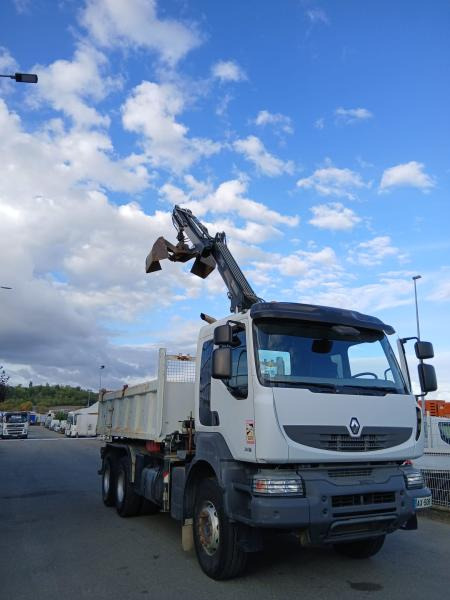 Renault Kerax 380 DXI - 덤프트럭, 크레인 트럭 : 사진 2 Renault Kerax 380 DXI - 덤프트럭, 크레인 트럭 : 사진 2