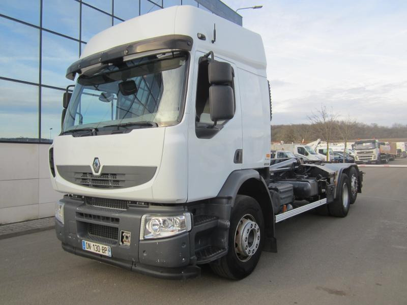 Renault Premium Lander 410 DXI - 후크 리프트 트럭 : 사진 1 Renault Premium Lander 410 DXI - 후크 리프트 트럭 : 사진 1