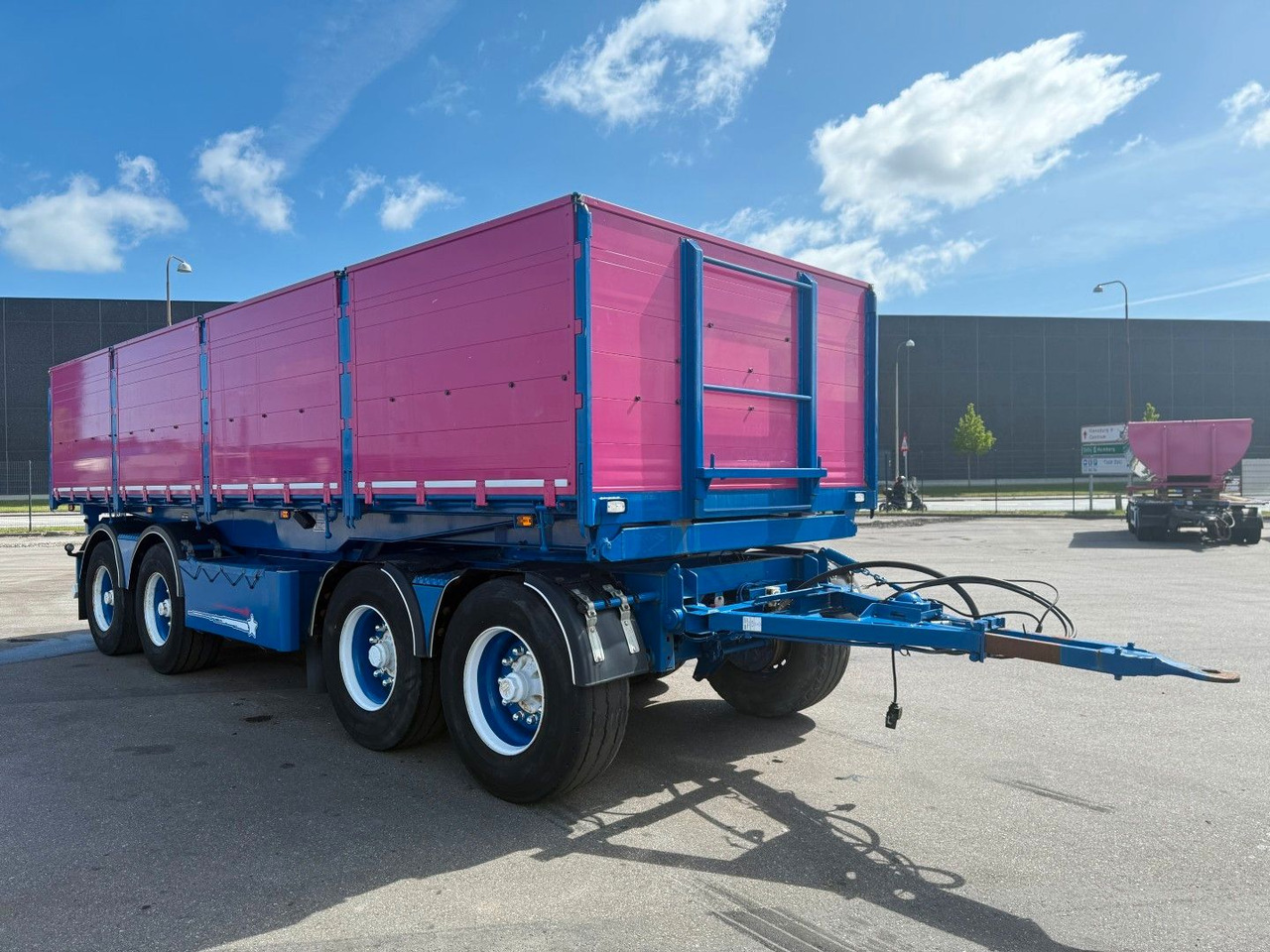 DAPA 30 t. 4 axle Tipper trailer / Kipper - 덤프 트레일러 : 사진 2 DAPA 30 t. 4 axle Tipper trailer / Kipper - 덤프 트레일러 : 사진 2