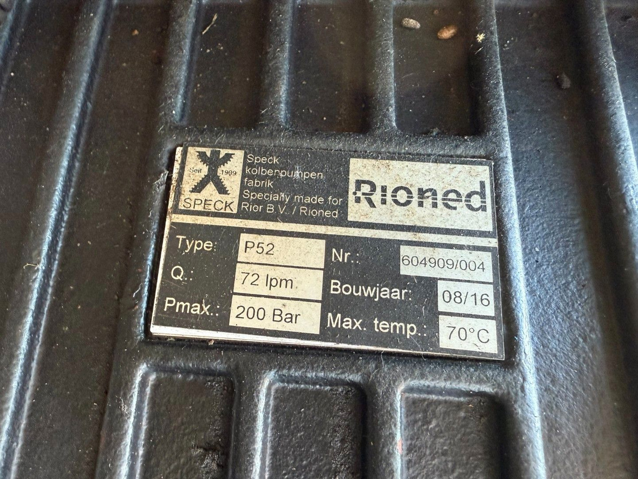 진공 흡입 트럭 FUSO Canter 9C18 Duonic Rioned 3500 l. Kombi Euro 6 : 사진 14