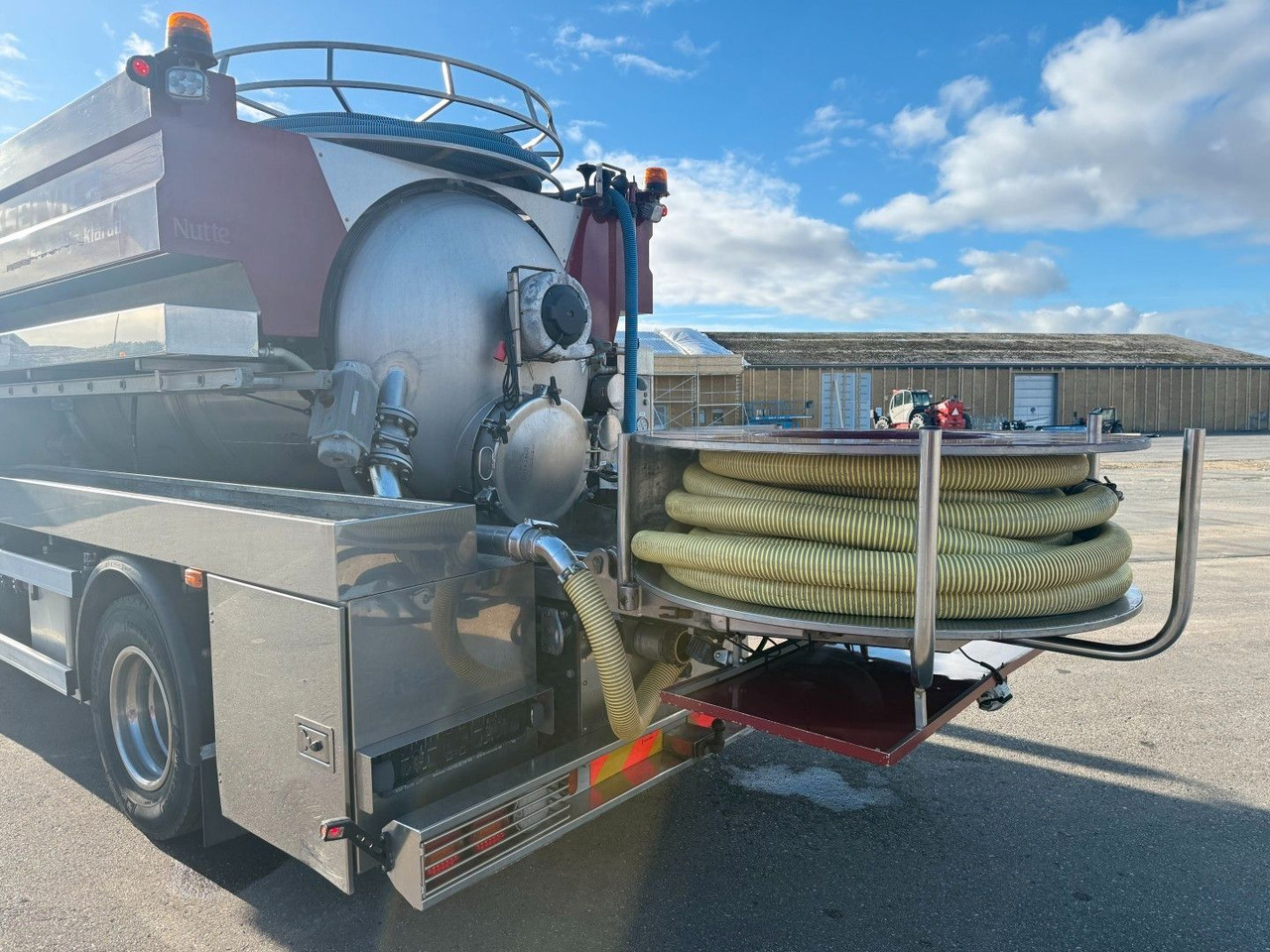 진공 흡입 트럭 MAN TGM 14.250 VM-Tarm Stainless Steel 5600 l. Kombi : 사진 6