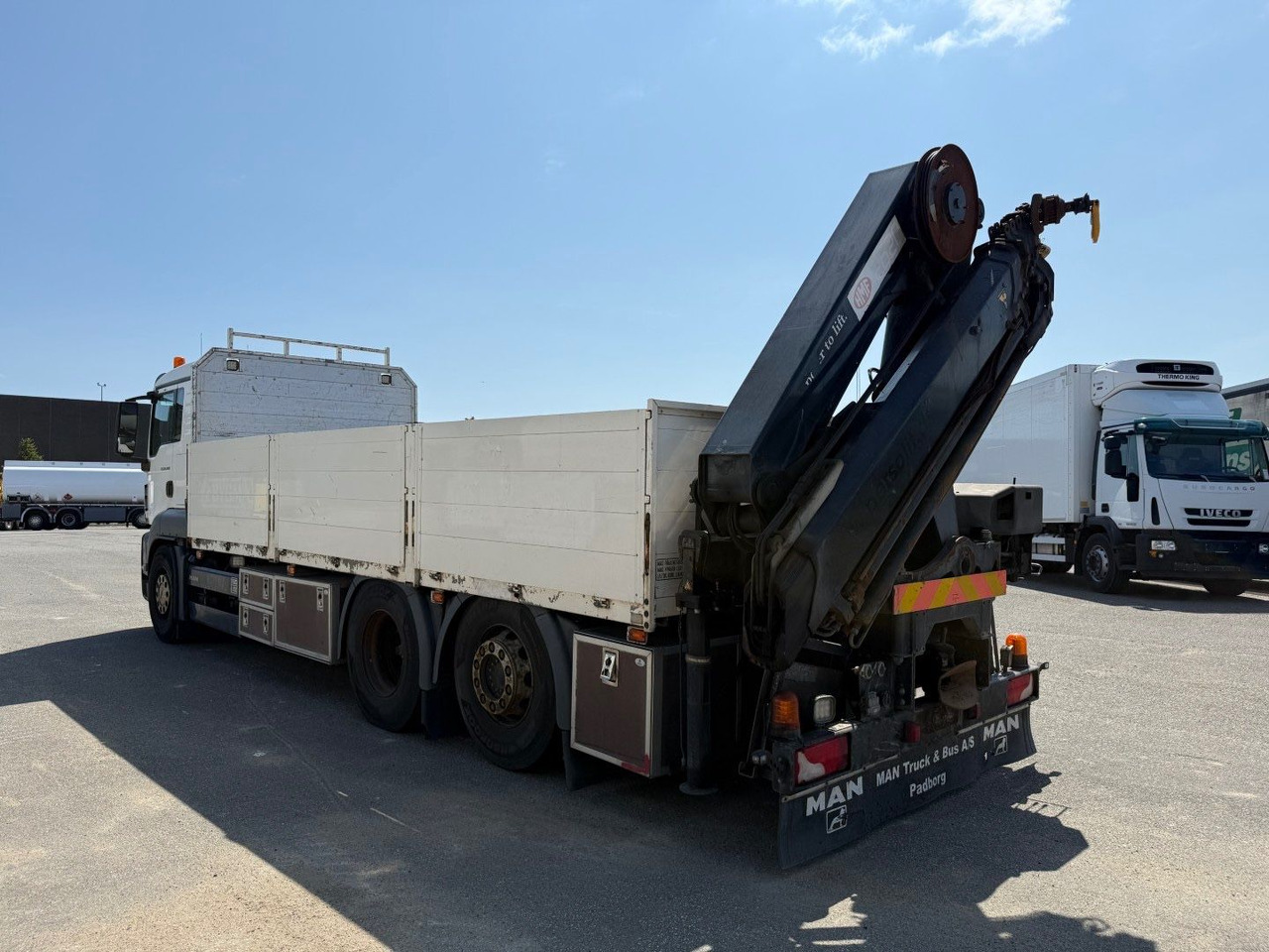 MAN TGS 26.400 6x2 HMF 2620 K5 / Engine Damage - 크레인 트럭 : 사진 4 MAN TGS 26.400 6x2 HMF 2620 K5 / Engine Damage - 크레인 트럭 : 사진 4