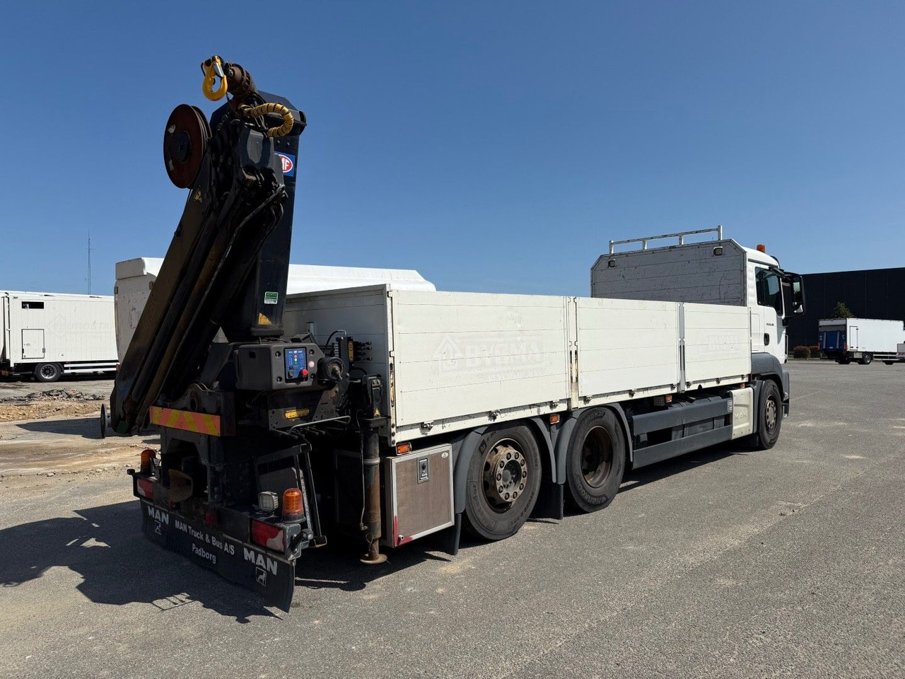 MAN TGS 26.400 6x2 HMF 2620 K5 / Engine Damage - 크레인 트럭 : 사진 3 MAN TGS 26.400 6x2 HMF 2620 K5 / Engine Damage - 크레인 트럭 : 사진 3