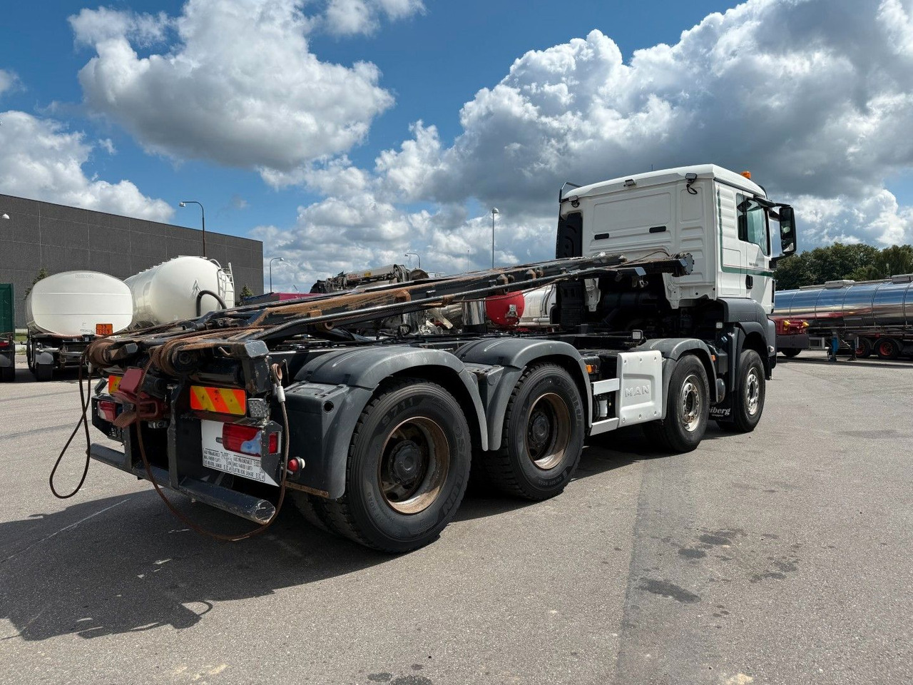 MAN TGS 35.500 8x4 HMF Tipper / Kipper / Euro 6 - 덤프트럭 : 사진 3 MAN TGS 35.500 8x4 HMF Tipper / Kipper / Euro 6 - 덤프트럭 : 사진 3