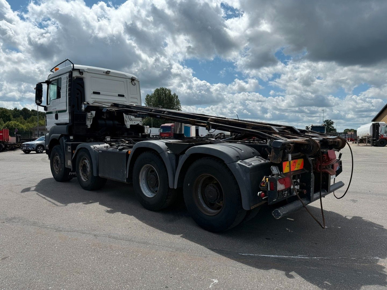 MAN TGS 35.500 8x4 HMF Tipper / Kipper / Euro 6 - 덤프트럭 : 사진 4 MAN TGS 35.500 8x4 HMF Tipper / Kipper / Euro 6 - 덤프트럭 : 사진 4