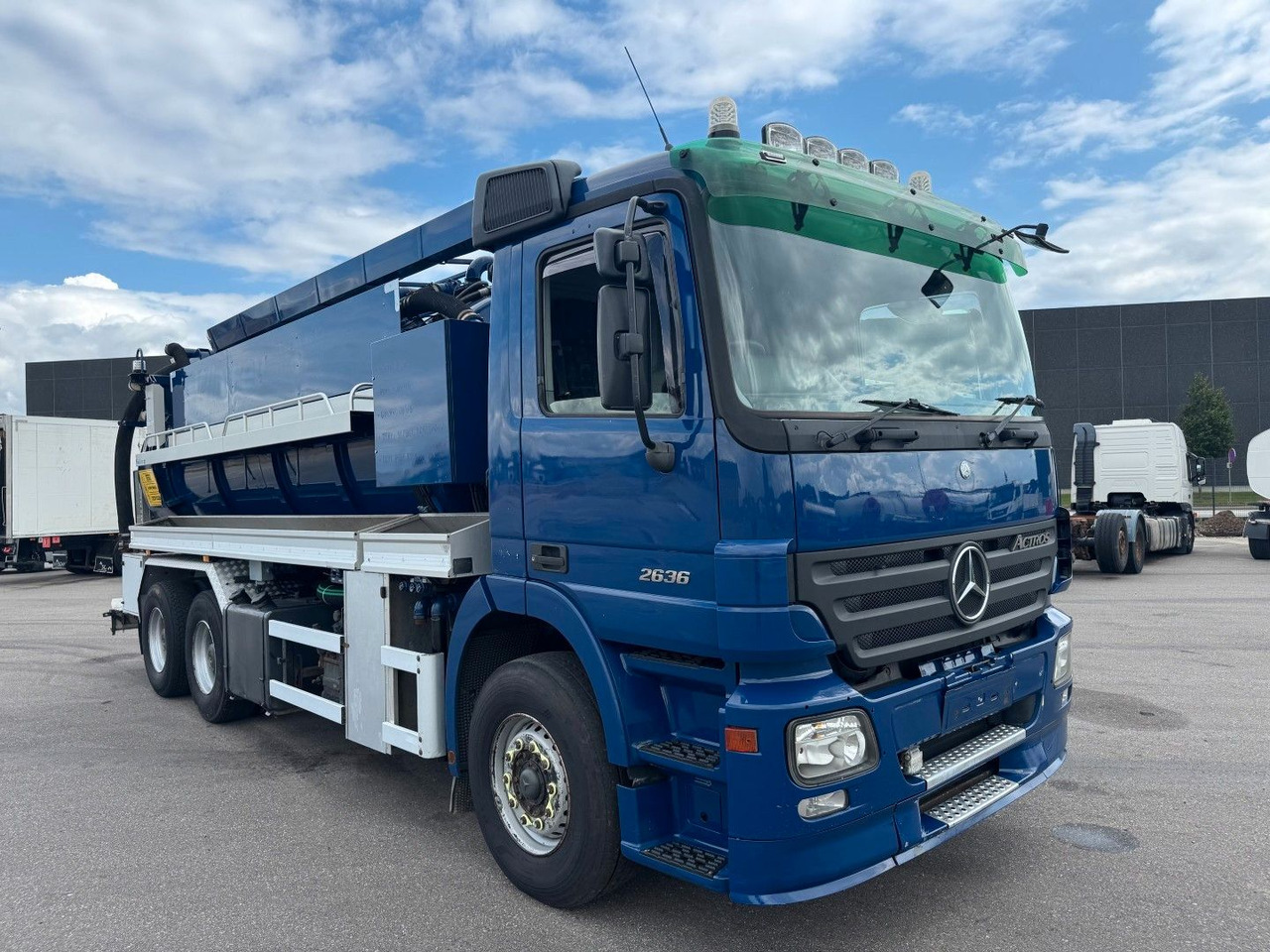 Mercedes-Benz Actros 2636 6x4 RHD Hvidtved Larsen Flexline 312 - 진공 흡입 트럭 : 사진 2 Mercedes-Benz Actros 2636 6x4 RHD Hvidtved Larsen Flexline 312 - 진공 흡입 트럭 : 사진 2