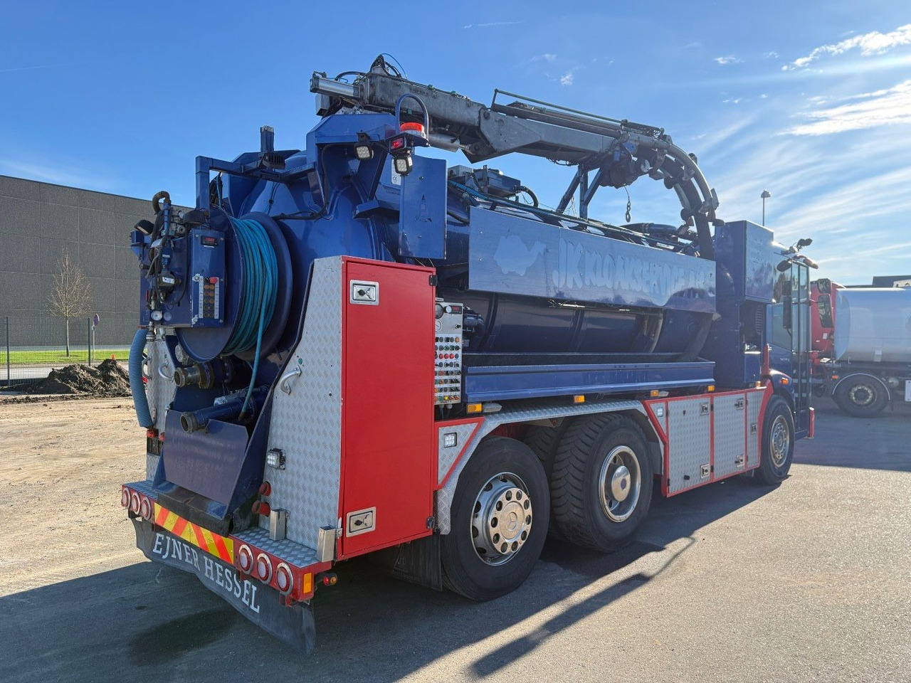 Mercedes-Benz Econic 2633 6x2*4 Hvidtved Larsen SLP309 Euro 5 - 진공 흡입 트럭 : 사진 3 Mercedes-Benz Econic 2633 6x2*4 Hvidtved Larsen SLP309 Euro 5 - 진공 흡입 트럭 : 사진 3