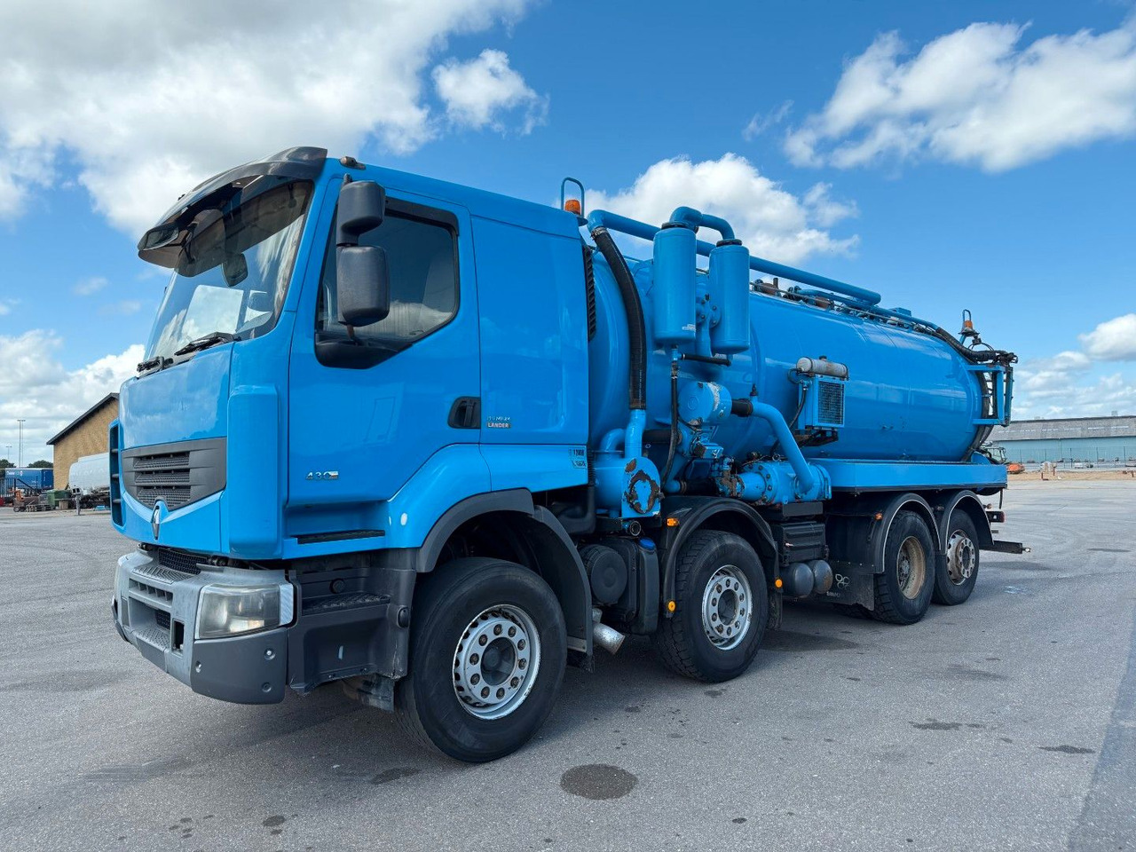 Renault Premium Lander 430.32 8x2*6 Simon Moos 18.100 L - 진공 흡입 트럭 : 사진 1 Renault Premium Lander 430.32 8x2*6 Simon Moos 18.100 L - 진공 흡입 트럭 : 사진 1