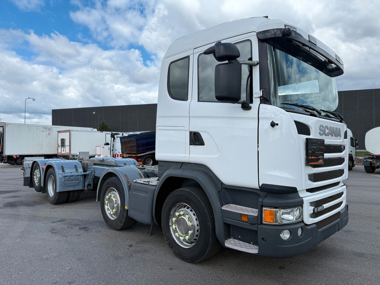 Scania G450 8x2*6 ADR Chassis / Fahrgestell / Euro 6 - 캡 새시 트럭 : 사진 2 Scania G450 8x2*6 ADR Chassis / Fahrgestell / Euro 6 - 캡 새시 트럭 : 사진 2