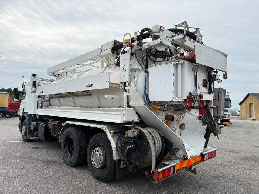 Scania P380 LB 6x24 Hvidtved Larsen FlexLine 310 - 진공 흡입 트럭 : 사진 4 Scania P380 LB 6x24 Hvidtved Larsen FlexLine 310 - 진공 흡입 트럭 : 사진 4