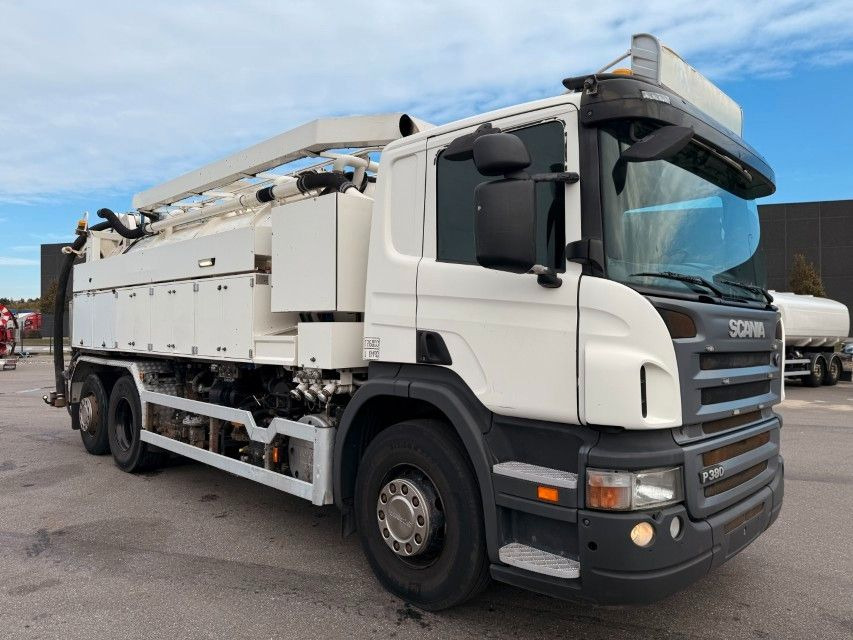 Scania P380 LB 6x24 Hvidtved Larsen FlexLine 310 - 진공 흡입 트럭 : 사진 2 Scania P380 LB 6x24 Hvidtved Larsen FlexLine 310 - 진공 흡입 트럭 : 사진 2