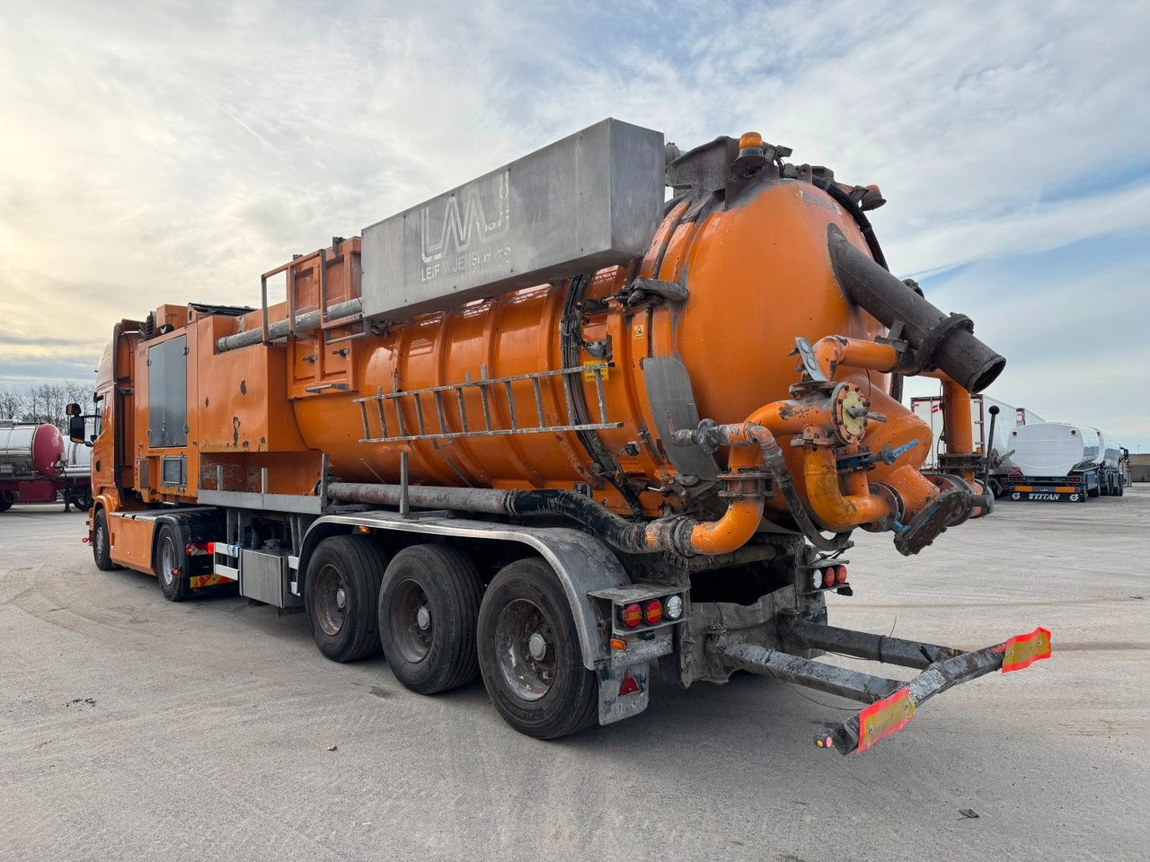 Scania R450 4x2 Euro 6 Disab Centurion LN20 Sauglader - 진공 흡입 트럭 : 사진 4 Scania R450 4x2 Euro 6 Disab Centurion LN20 Sauglader - 진공 흡입 트럭 : 사진 4