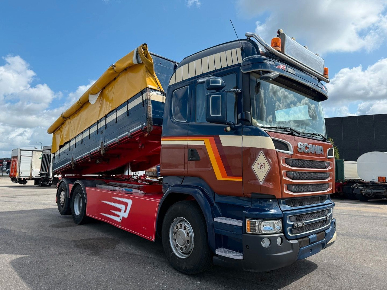 Scania R520 6x2 Highline Getreidekipper Euro 6 - 덤프트럭 : 사진 2 Scania R520 6x2 Highline Getreidekipper Euro 6 - 덤프트럭 : 사진 2