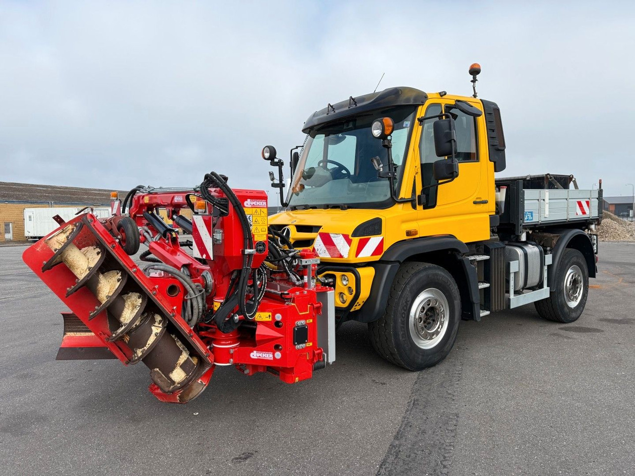 Unimog U427 4x4 Tipper / Kipper / Dücker Fräse BRS 15 - 덤프트럭 : 사진 2 Unimog U427 4x4 Tipper / Kipper / Dücker Fräse BRS 15 - 덤프트럭 : 사진 2