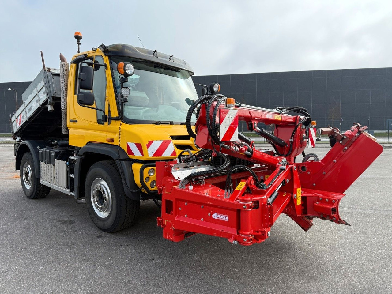 Unimog U427 4x4 Tipper / Kipper / Dücker Fräse BRS 15 - 덤프트럭 : 사진 3 Unimog U427 4x4 Tipper / Kipper / Dücker Fräse BRS 15 - 덤프트럭 : 사진 3