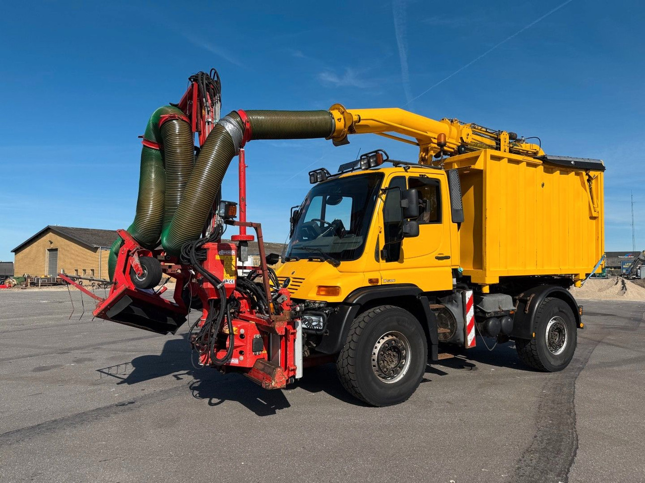 Unimog U500 4x4 / Dücker Kipper / Saug / Mäher MKT 15R - 덤프트럭 : 사진 1 Unimog U500 4x4 / Dücker Kipper / Saug / Mäher MKT 15R - 덤프트럭 : 사진 1