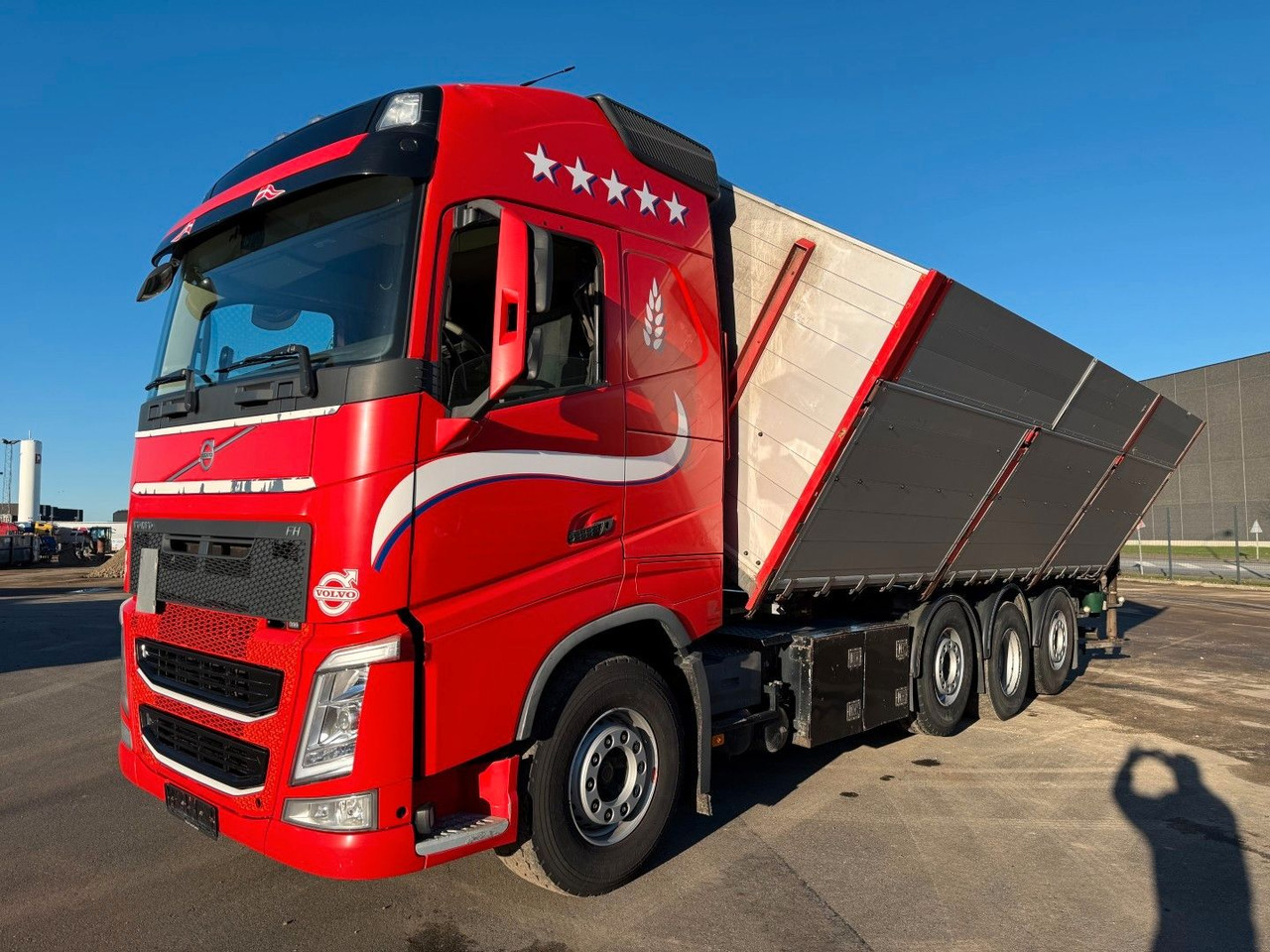 Volvo FH 500 8x2*6 Tipper / Kran / Crane / HMF 2120 - 크레인 트럭 : 사진 5 Volvo FH 500 8x2*6 Tipper / Kran / Crane / HMF 2120 - 크레인 트럭 : 사진 5