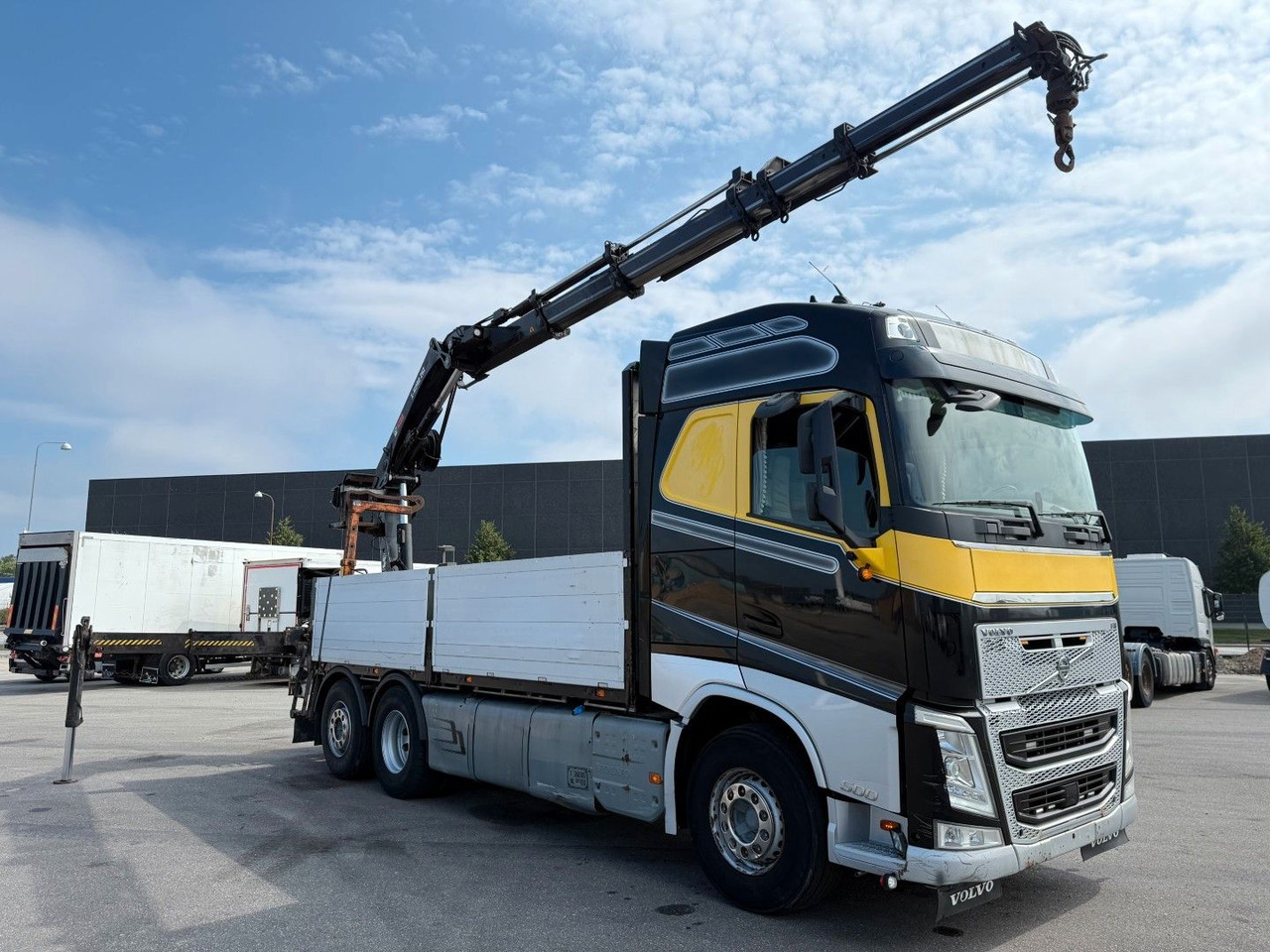 Volvo FH500 6x2*4 / Crane HIAB 262 EP-5 Euro 6 - 크레인 트럭 : 사진 3 Volvo FH500 6x2*4 / Crane HIAB 262 EP-5 Euro 6 - 크레인 트럭 : 사진 3