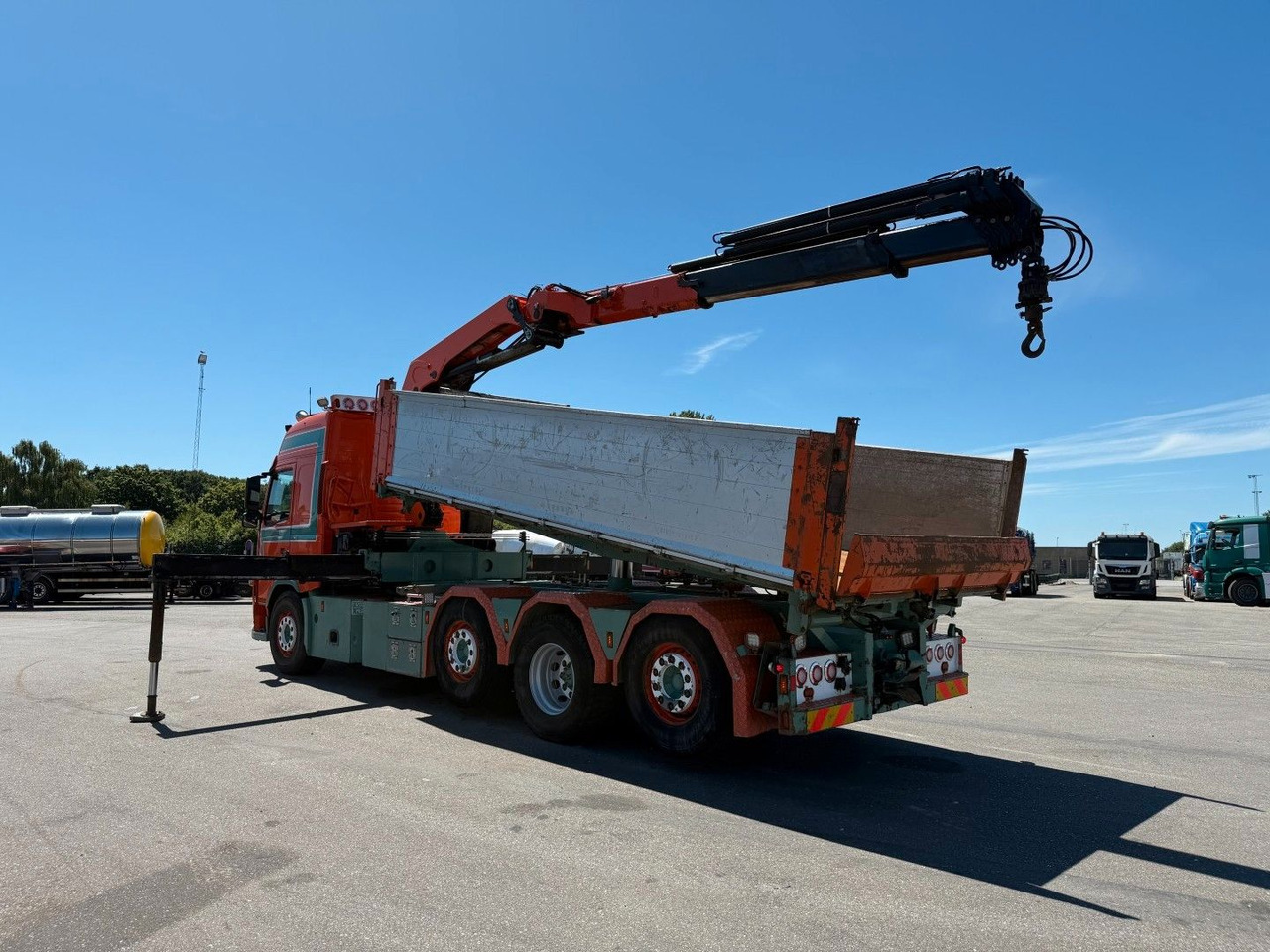 Volvo FM500 8x2*6 Crane HMF 2620 K5 Pendel Tipper - 크레인 트럭 : 사진 4 Volvo FM500 8x2*6 Crane HMF 2620 K5 Pendel Tipper - 크레인 트럭 : 사진 4