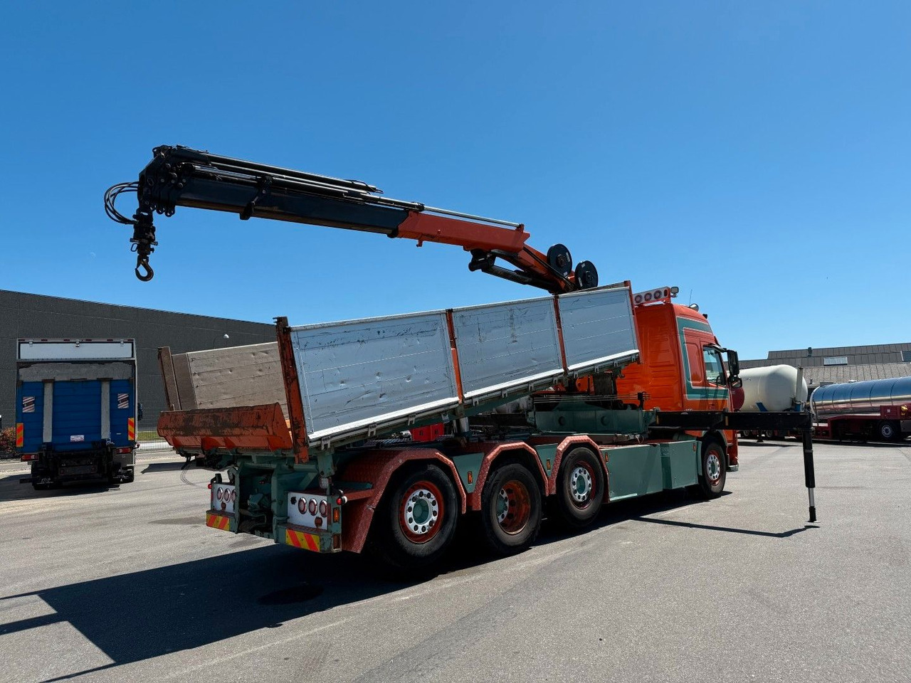 Volvo FM500 8x2*6 Crane HMF 2620 K5 Pendel Tipper - 크레인 트럭 : 사진 3 Volvo FM500 8x2*6 Crane HMF 2620 K5 Pendel Tipper - 크레인 트럭 : 사진 3