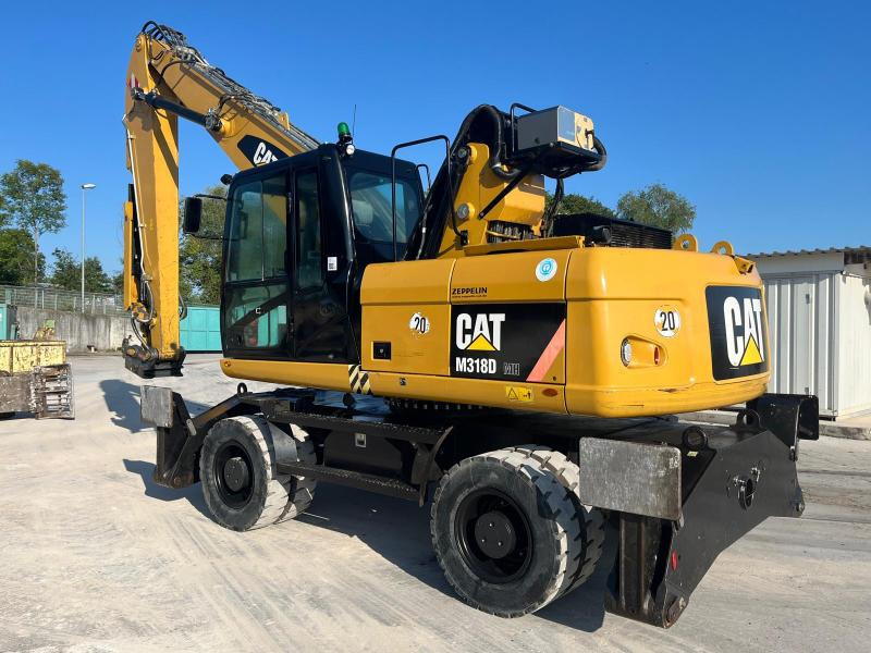 Caterpillar M318D MH - 폐기물/ 산업 처리기 : 사진 1 Caterpillar M318D MH - 폐기물/ 산업 처리기 : 사진 1