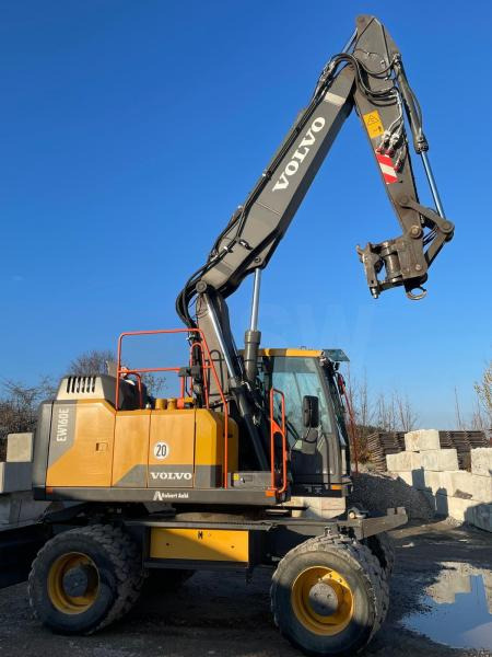 Volvo EW160E - 휠 굴삭기 : 사진 2 Volvo EW160E - 휠 굴삭기 : 사진 2