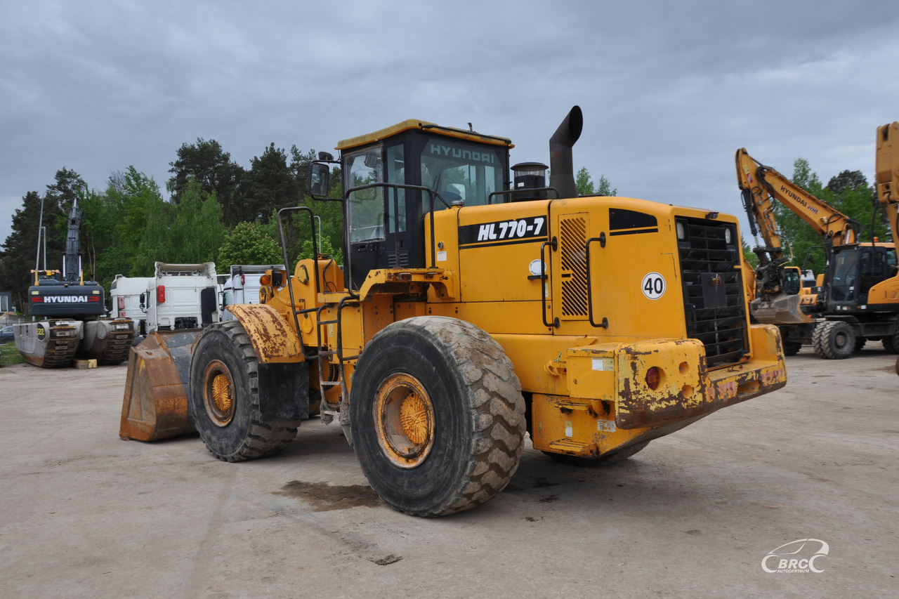 Hyundai HL770-7 - 휠 로더 : 사진 4 Hyundai HL770-7 - 휠 로더 : 사진 4