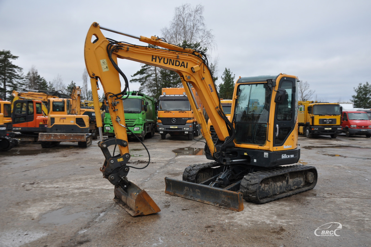 Hyundai R60CR-9A - 크롤러 굴삭기 : 사진 1 Hyundai R60CR-9A - 크롤러 굴삭기 : 사진 1