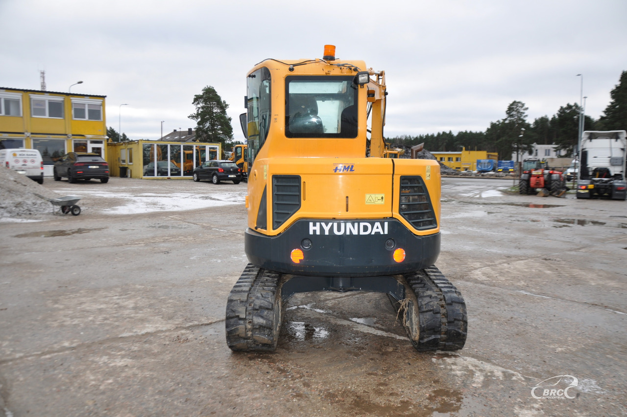 Hyundai R60CR-9A - 크롤러 굴삭기 : 사진 4 Hyundai R60CR-9A - 크롤러 굴삭기 : 사진 4