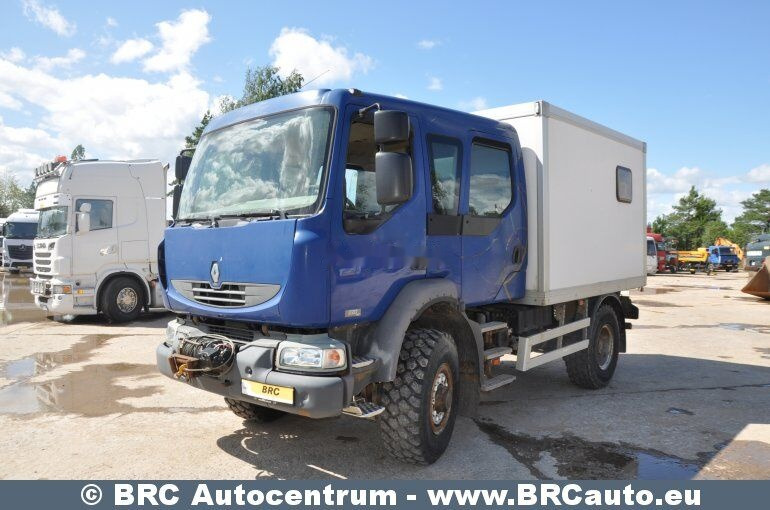 Renault Midlum 220 4X4 - 박스 트럭 : 사진 1 Renault Midlum 220 4X4 - 박스 트럭 : 사진 1