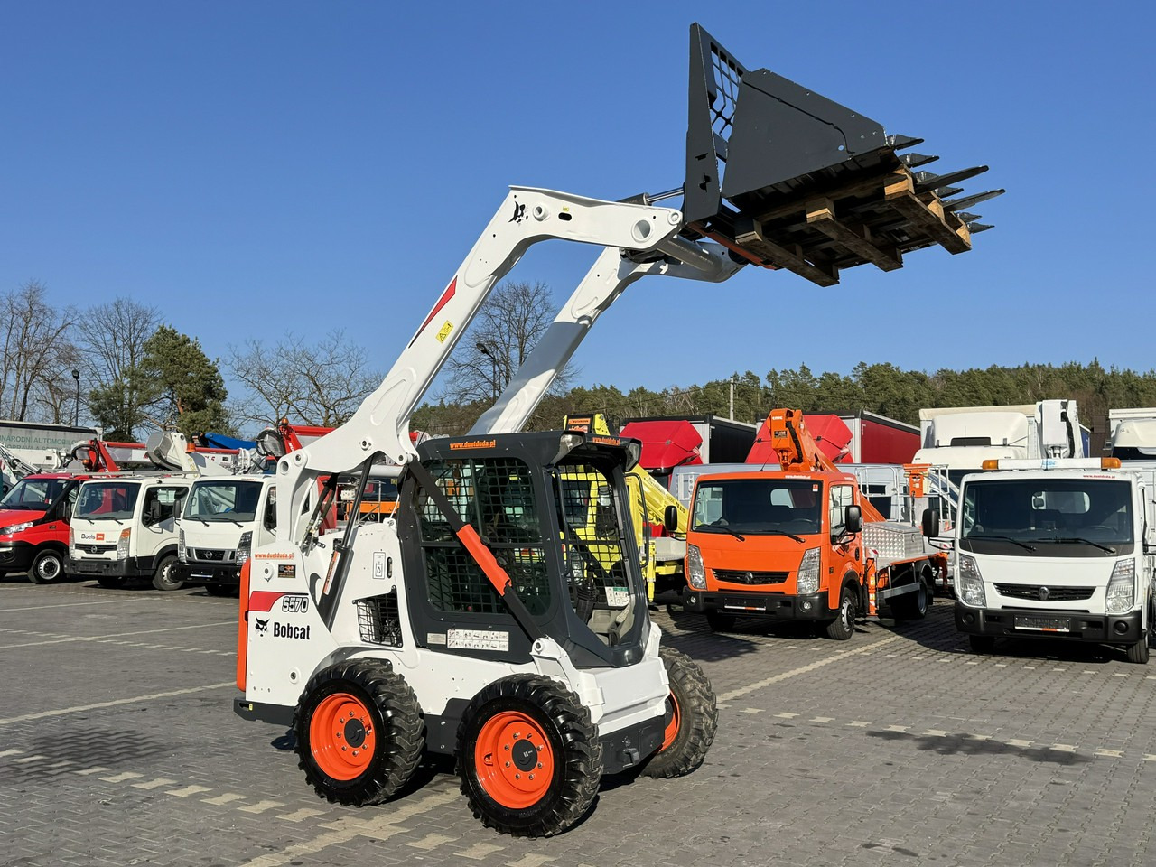 Bobcat S570 Sterowanie Burtowe Joystick Mini ładowarka Ładowarka - 스키드 스티어 로더 : 사진 5 Bobcat S570 Sterowanie Burtowe Joystick Mini ładowarka Ładowarka - 스키드 스티어 로더 : 사진 5