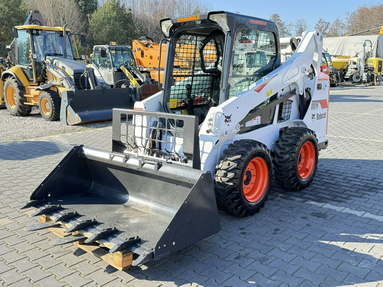 Bobcat S570 Sterowanie Burtowe Joystick Mini ładowarka Ładowarka - 스키드 스티어 로더 : 사진 2 Bobcat S570 Sterowanie Burtowe Joystick Mini ładowarka Ładowarka - 스키드 스티어 로더 : 사진 2
