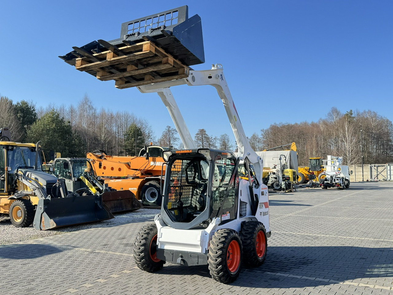 Bobcat S570 Sterowanie Burtowe Joystick Mini ładowarka Ładowarka - 스키드 스티어 로더 : 사진 4 Bobcat S570 Sterowanie Burtowe Joystick Mini ładowarka Ładowarka - 스키드 스티어 로더 : 사진 4