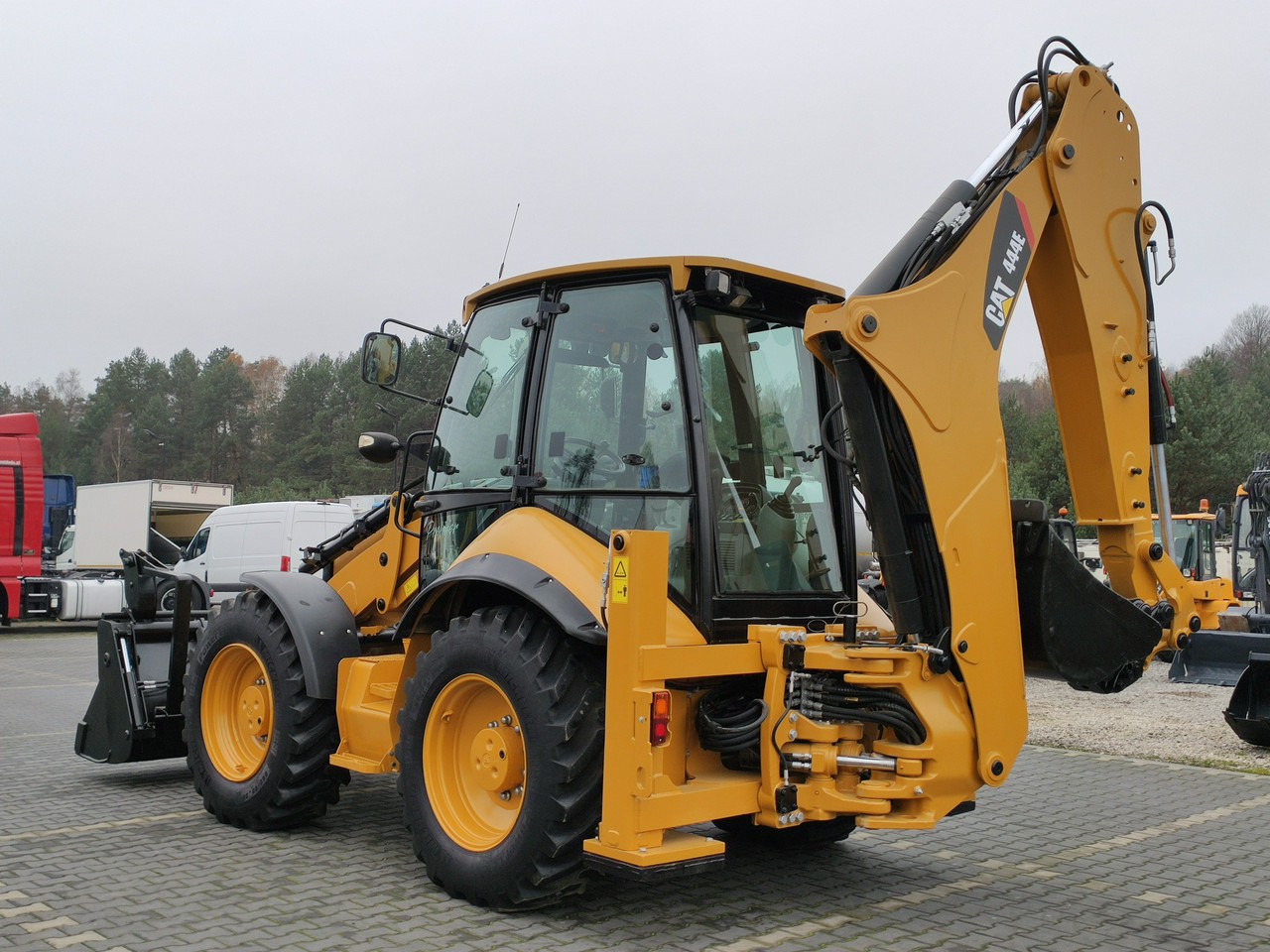 Caterpillar 444E Premier Sterowanie na Joystickach FULL OPCJA - 백호 로더 : 사진 4 Caterpillar 444E Premier Sterowanie na Joystickach FULL OPCJA - 백호 로더 : 사진 4