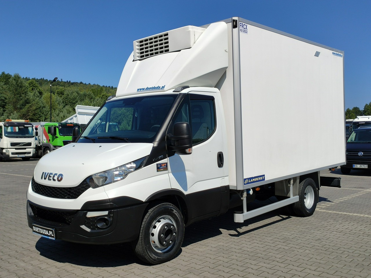 Iveco Daily 70C17 Chłodnia Hakowa / Hakówka Agregat THERMO KING V-500 - 냉동 밴 : 사진 2 Iveco Daily 70C17 Chłodnia Hakowa / Hakówka Agregat THERMO KING V-500 - 냉동 밴 : 사진 2