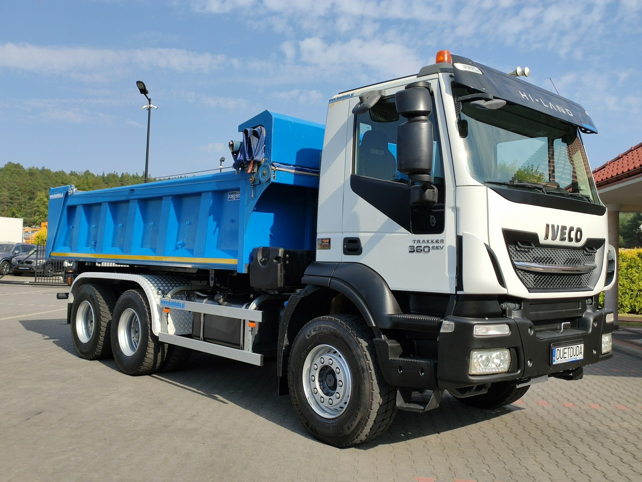 Iveco Trakker 360 EEV Manual 6x4 Wywrot 3-stronny Hydroburta Bok i Tył - 덤프트럭 : 사진 2 Iveco Trakker 360 EEV Manual 6x4 Wywrot 3-stronny Hydroburta Bok i Tył - 덤프트럭 : 사진 2