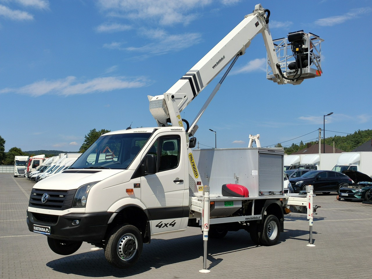 Iveco Volkswagen Crafter 4x4 Zwyżka 21m Palfinger P210BK JIP-Ogon udt - 트럭 탑재 고가작업 플랫폼 : 사진 5 Iveco Volkswagen Crafter 4x4 Zwyżka 21m Palfinger P210BK JIP-Ogon udt - 트럭 탑재 고가작업 플랫폼 : 사진 5