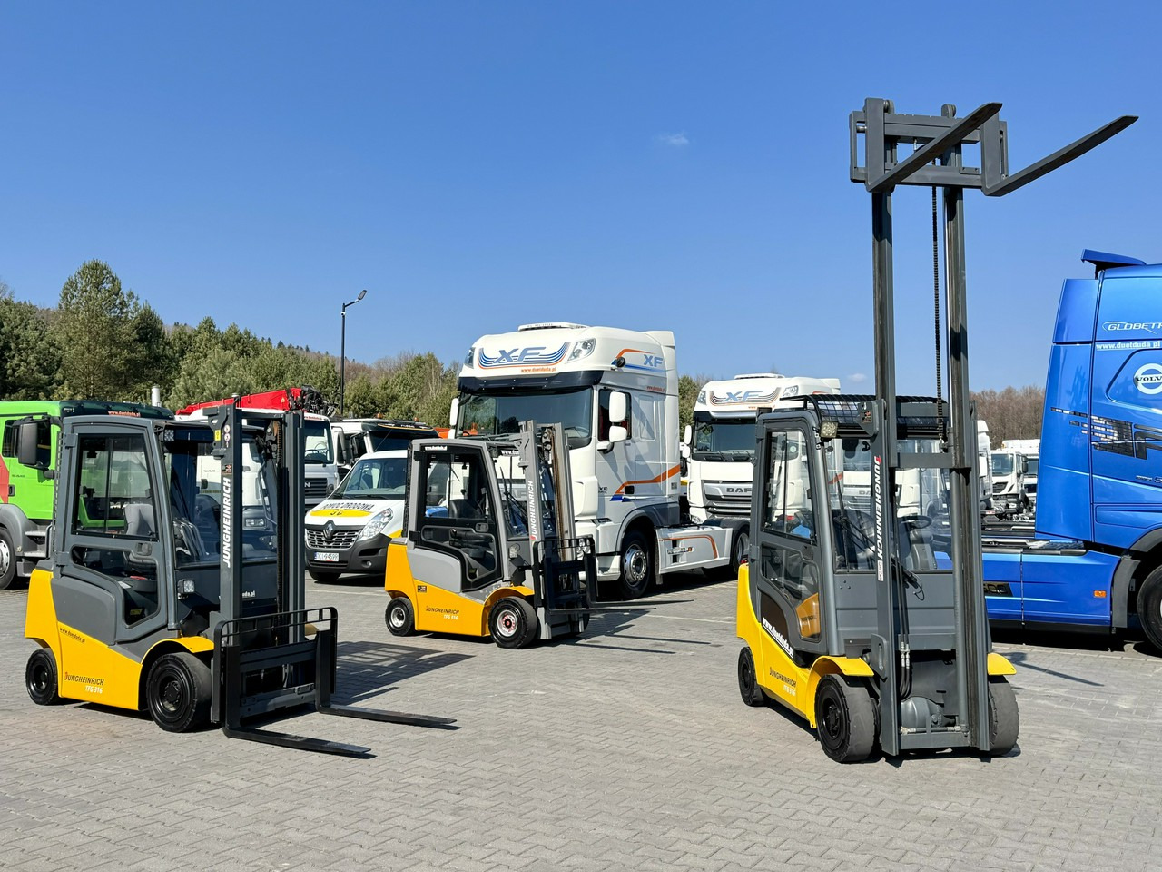 Jungheinrich TFG 316 Duplex Przesuw Boczny Oświetlenie Robocze - LPG 지게차 : 사진 1 Jungheinrich TFG 316 Duplex Przesuw Boczny Oświetlenie Robocze - LPG 지게차 : 사진 1