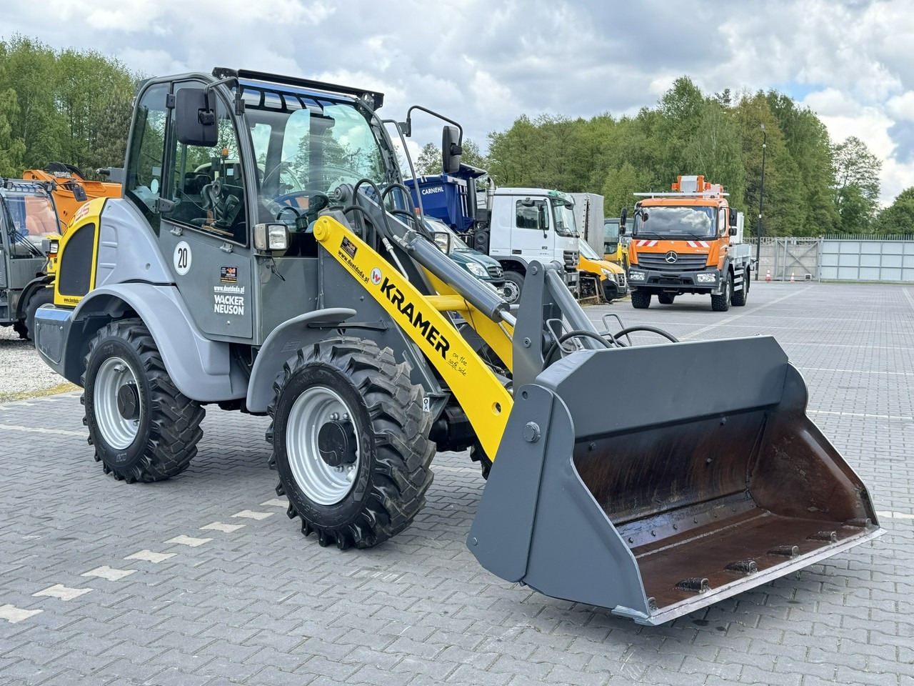 Kramer 5085, 353-11S - 휠 로더 : 사진 1 Kramer 5085, 353-11S - 휠 로더 : 사진 1
