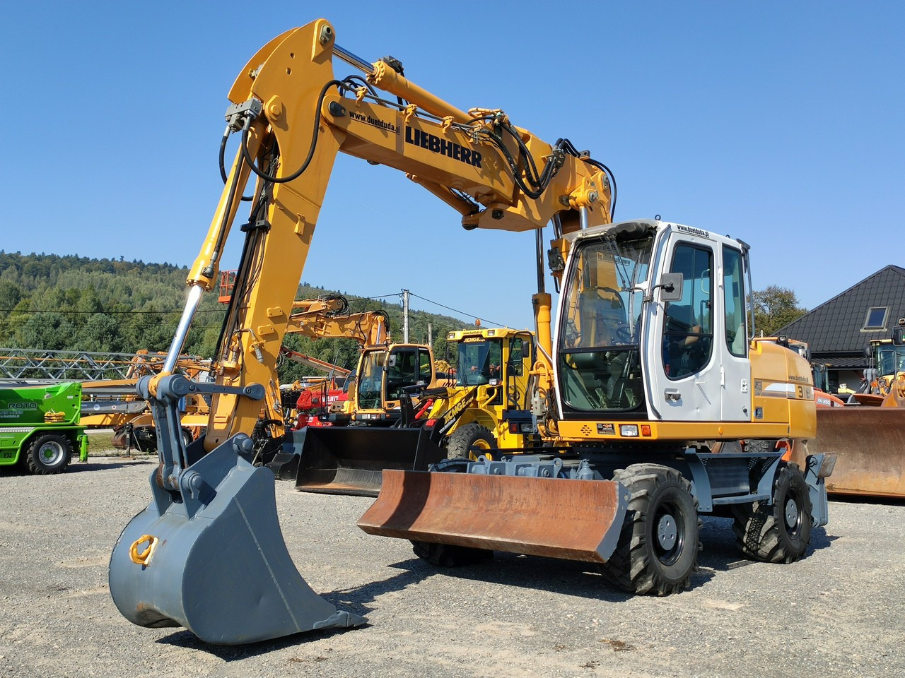 Liebherr A316 Maszyna po Pełnym Tulejowaniu Bez Luzów i Wycieków - 휠 굴삭기 : 사진 3 Liebherr A316 Maszyna po Pełnym Tulejowaniu Bez Luzów i Wycieków - 휠 굴삭기 : 사진 3