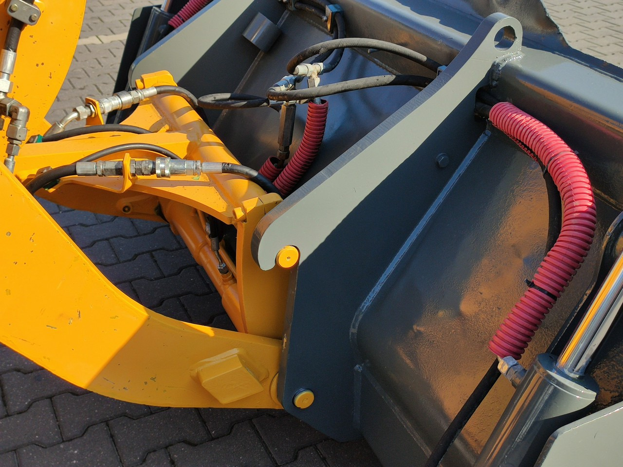 수확기 Liebherr L 506 STEREO Szybkozłącze / Łyżka Krokodyl + Widły Waga 6300kg : 사진 15