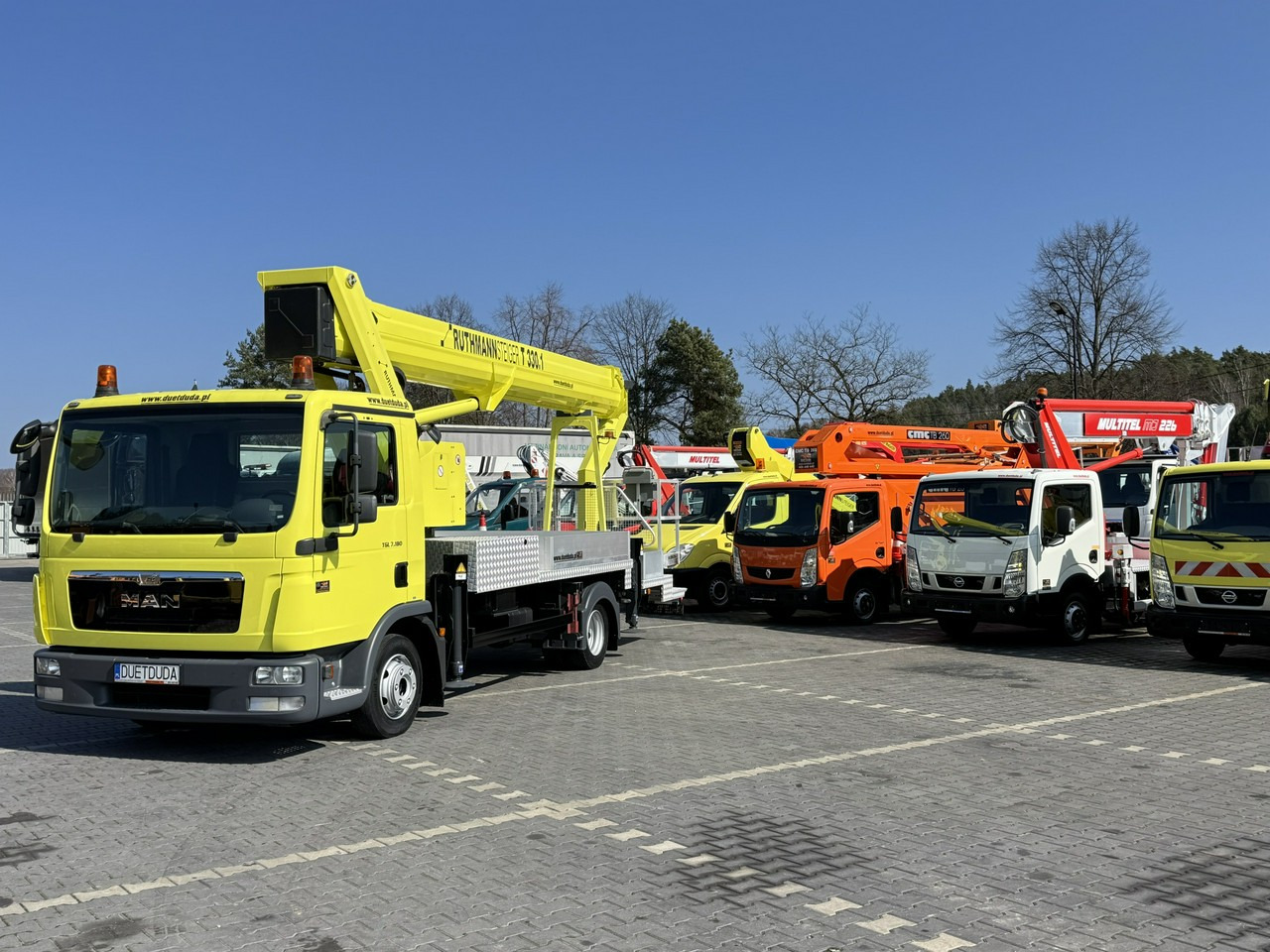 MAN TGL 7.180 Zwyżka Ruthmann T 330.1 Podnośnik Koszowy - 트럭 탑재 고가작업 플랫폼 : 사진 2 MAN TGL 7.180 Zwyżka Ruthmann T 330.1 Podnośnik Koszowy - 트럭 탑재 고가작업 플랫폼 : 사진 2