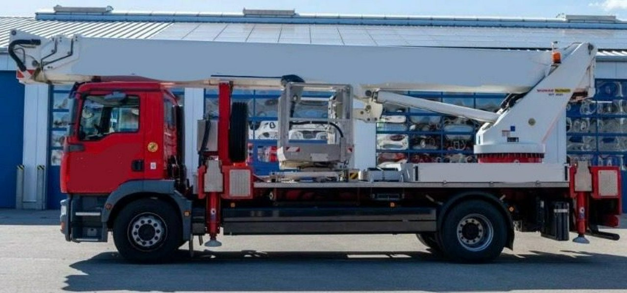 MAN TGM 18.280 Zwyżka WUMAG WT 450 Podnośnik Koszowy - 트럭 탑재 고가작업 플랫폼 : 사진 1 MAN TGM 18.280 Zwyżka WUMAG WT 450 Podnośnik Koszowy - 트럭 탑재 고가작업 플랫폼 : 사진 1