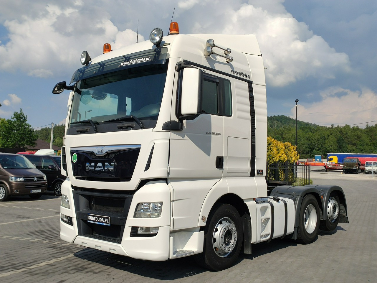 MAN TGX 26.480 E6 XLX 6x2 - 트랙터 유닛 : 사진 2 MAN TGX 26.480 E6 XLX 6x2 - 트랙터 유닛 : 사진 2