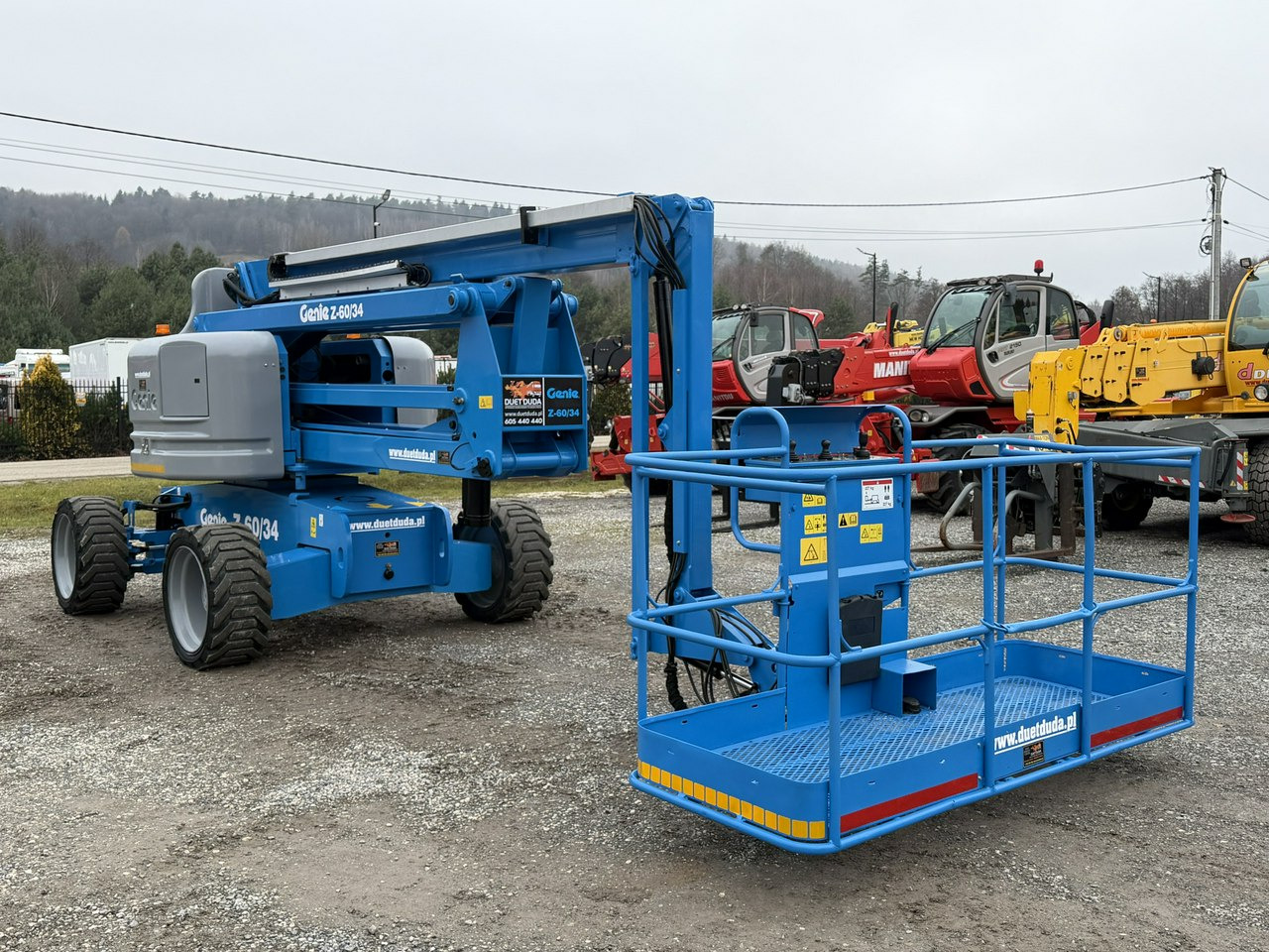 Manitou 200 ATJ Genie Z60/34 PODNOŚNIK PRZEGUBOWY TELEKOPOWY JGL 4x4 4WD - 관절 붐 : 사진 5 Manitou 200 ATJ Genie Z60/34 PODNOŚNIK PRZEGUBOWY TELEKOPOWY JGL 4x4 4WD - 관절 붐 : 사진 5