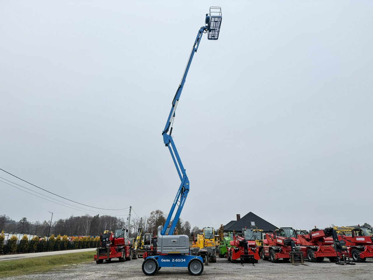 Manitou 200 ATJ Genie Z60/34 PODNOŚNIK PRZEGUBOWY TELEKOPOWY JGL 4x4 4WD - 관절 붐 : 사진 3 Manitou 200 ATJ Genie Z60/34 PODNOŚNIK PRZEGUBOWY TELEKOPOWY JGL 4x4 4WD - 관절 붐 : 사진 3