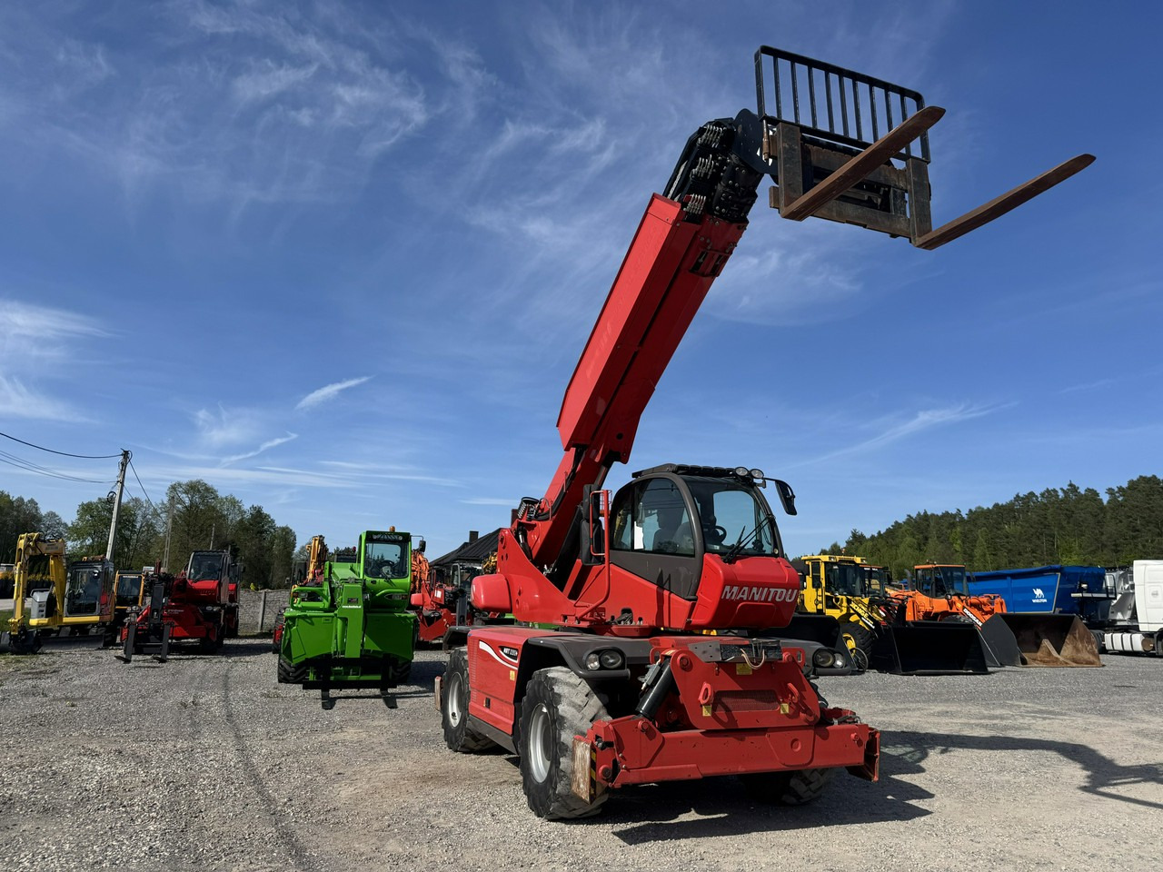 Manitou MRT 2150 + ROTO Ładowarka Teleskopowa Obrotowa 2550 - 텔레스코픽 핸들러 : 사진 5 Manitou MRT 2150 + ROTO Ładowarka Teleskopowa Obrotowa 2550 - 텔레스코픽 핸들러 : 사진 5