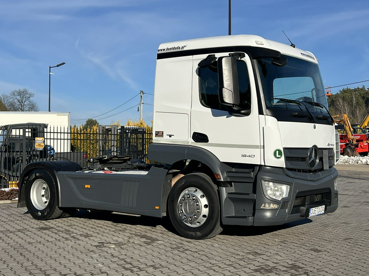 Mercedes ACTROS 1840 Euro 6 ADR HYDRAULIKA Niska Kabina Standard !!! - 트랙터 유닛 : 사진 5 Mercedes ACTROS 1840 Euro 6 ADR HYDRAULIKA Niska Kabina Standard !!! - 트랙터 유닛 : 사진 5